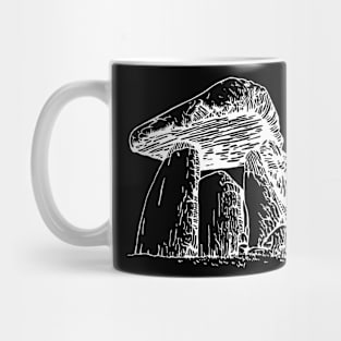 Vintage rock for women hand drawn old rocks for men Mug